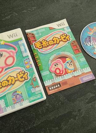 Диск kirby's epic yarn (nintendo wii)