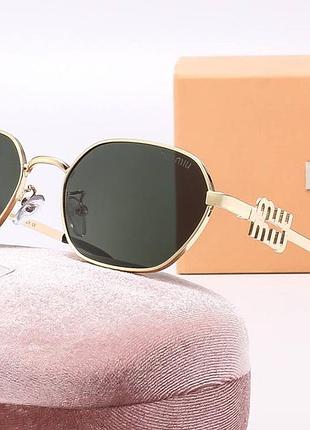 Жіночі окуляри miu (2121) green