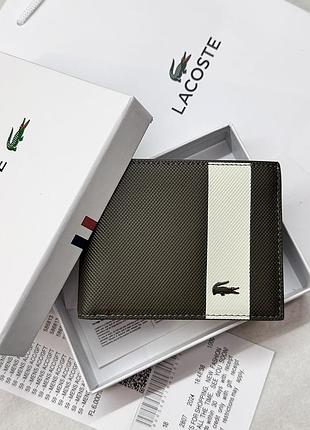 Чоловіче портмоне lacoste (1716) подарункове паковання