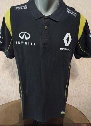 Футболка поло infiniti renault f1 team (розмір l)
