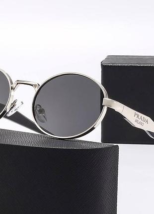 Жіночі сонцезахисні окуляри pr 8007 silver