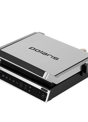 Электрогриль polaris optimal temp pgp 7002 2000 вт серебристый