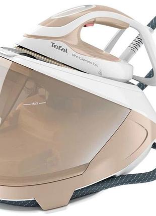 Утюг с парогенератором tefal pro express eco gv9e22e0 2200 вт золотистый