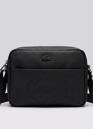 Мужская борсетка, сумка на плечо lacoste (82413)