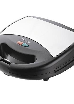 Сендвичница с антипригарным покрытием maestro mr-713