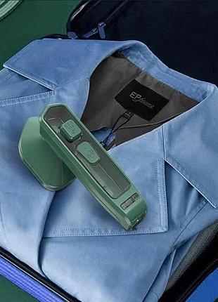 Праска міні з відпарювачем 2 в 1 dry iron with spray fz-688 30 вт зелений