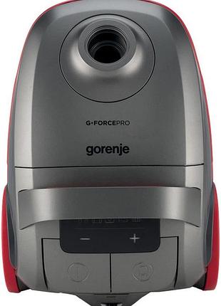Пилосос для сухого прибирання без мішка gorenje vcea24gpra 700 вт сірий