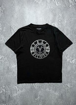 Vintage винтажная футболка true religion тру релиджен будда big logo y2k size m размер м