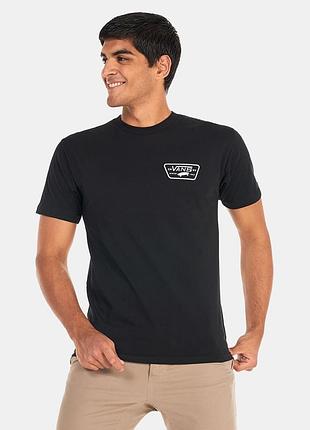 Черная оригинальная футболка vans