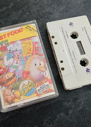 Кассета fast food (zx spectrum)