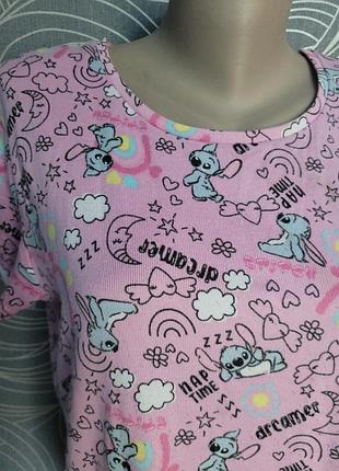 Stitch крутая модная футболка
