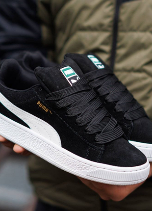 Suede xl black white 36-45