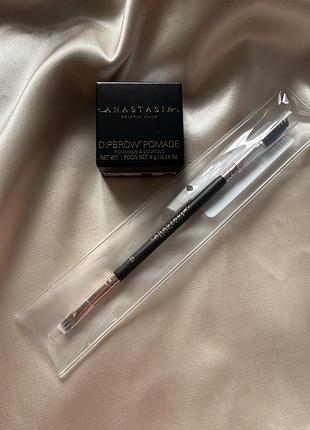 Помадка для брів з пензликом anastasia beverly hills dipbrow pomade