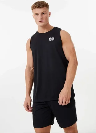 Everlast basketball jersey black- чоловіча спортивна майка - чорний колір  (розмір l)