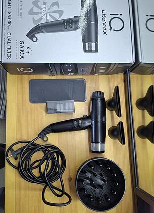 Фен для волос gama iq lite max black (ph6035.bk