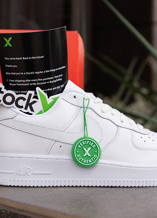 Air force 1 07 leather white 3