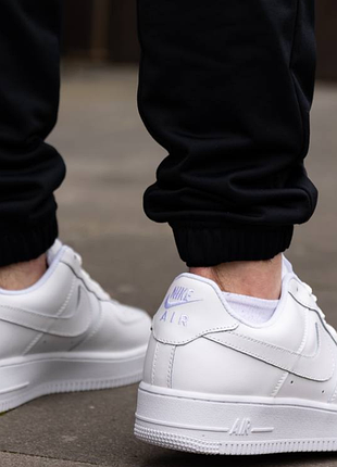 Air force 1 07 leather white 9