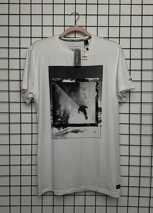 O'neill pm framed hybrid t-shirt super white | розмір l