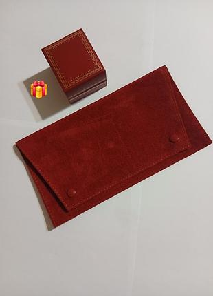 Конверт на 2х кнопках cartier, франція + 🎁 упаковка для каблучки.