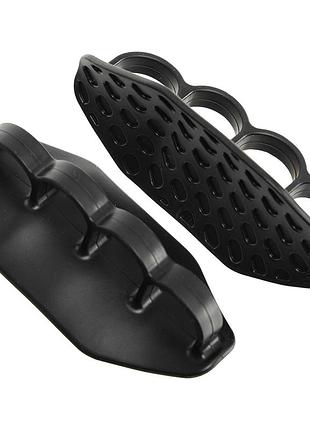 Накладки на ладони грипсы gym grips силиконовые, 2 шт., черные ta-5980