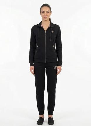 Костюм жіночий спортивний aeronautica militare 8422 black s