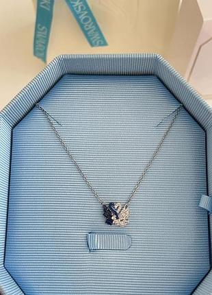 Колье swarovski swan