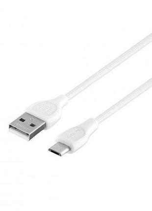 Кабель remax lesu pro usb-microusb rc-160m-white 1 м білий