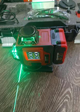 Krafftec germany 4d лазерный уровень bl-16 (штатив, микролифт в комплекте) professional (16 линей - 4 x 360°)
