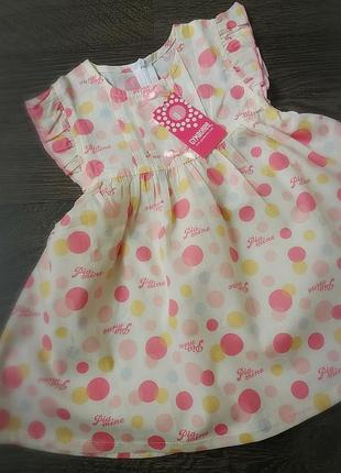 Новое летнее платье на девочку 100% хлопок gymboree