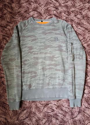 Світшот alpha industries x-fit camo crewneck