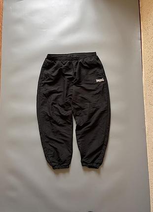 Спортині чорні штани від lonsdale baggy nike adidas umbro