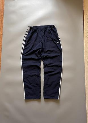 Широкі baggy штани від adidas на утяжках вінтжані спортивні штани reebok puma на лампасах