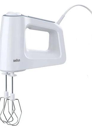 Миксер ручной braun hm 3135 white 500 вт белый