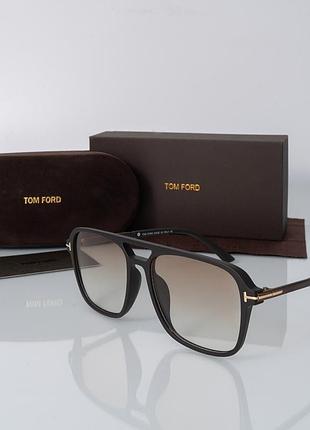 Жіночі окуляри хамелеони tom ford (1821 коричневі) фотохромні