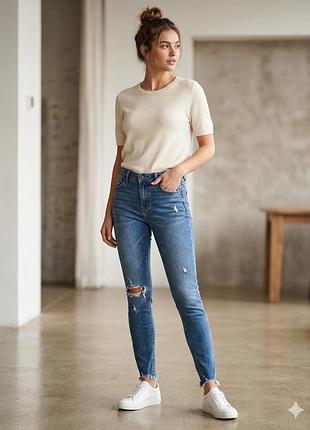 Джинсы skinny bershka xs