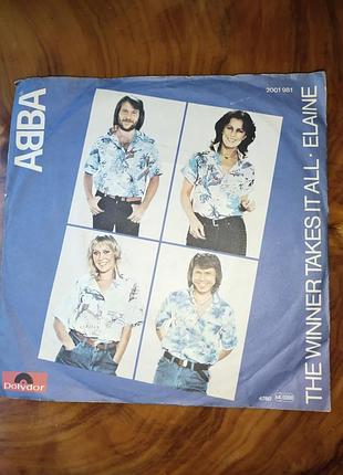 Виниловая пластинка abba 1980