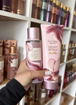 Набір victoria secret velvet petals brulee 🌸