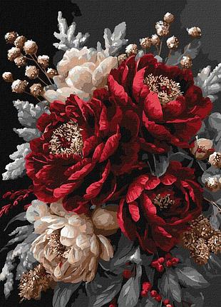 Уценка!!! картина по номерам "цветочный покой" ©art_selena_ua идейка kho3343-uc, 40х50 см