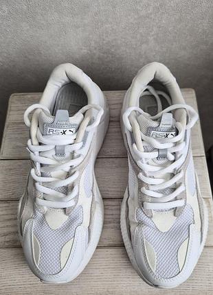 Кросівки puma rs-x білі 40.5 розмір ідеальний стан