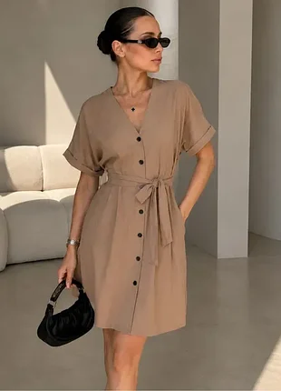 Роскошное платье m/l лен коттон zara