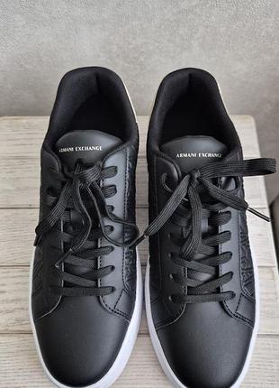 Кеды armani exchange черные, размер 41, новые