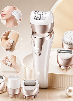 Женский эпилятор km-7115 6-в-1 multifunctional ladies care kits