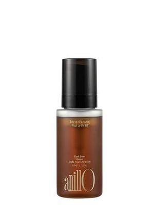 Сироватка для шкіри голови anillo dark beer biome scalp foam ampoule