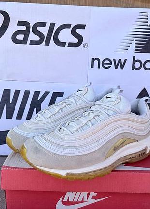 Кроссовки nike air max 97 95 tn + для тренировок кожаные