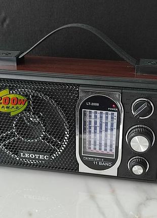 Класичний радіоприймач leotec lyotech