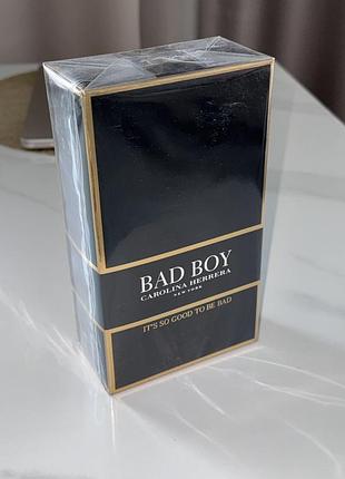 Carolina herrera чоловічі парфуми bad boy✨ шлейфові  духи 80 мл