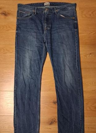 Джинси чоловічі сині довгі slim tommy hilfiger, розмір 2xl