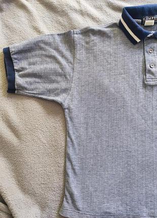 Поло мужское campus 100% combed cotton в размере l-xl