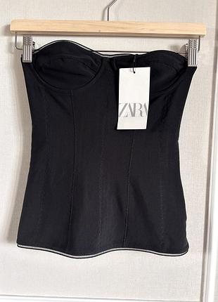 Топ корсет zara