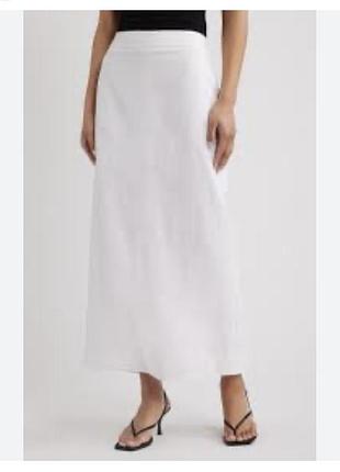 Шьняна довга спідниця halston